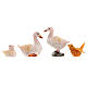 Family of ducks figurines, 12 cm nativity scene 4 pcs s1