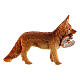Fox with little bird in its mouth, 10 cm nativity scene s1