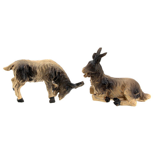 Goat figurines for 10 cm nativity scene with 6 statues 2