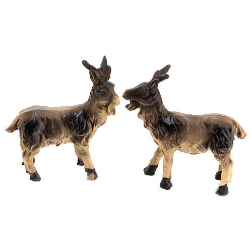 Goat figurines for 10 cm nativity scene with 6 statues 3