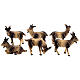 Group of goats set 6pcs, nativity scene 15 cm s1