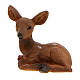 Deer family figurines for 10 cm nativity 4pcs s5