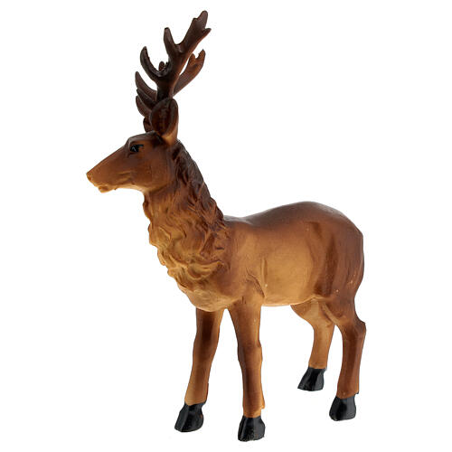 Family of deers h 12 cm for Nativity Scene of 20 cm characters, set of 4 2