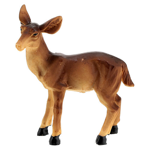 Family of deers h 12 cm for Nativity Scene of 20 cm characters, set of 4 3
