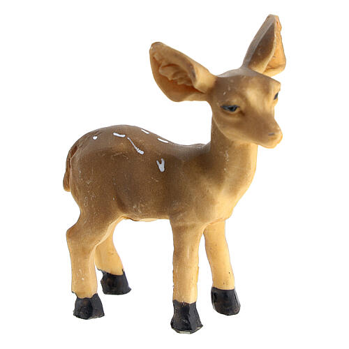Family of deers h 12 cm for Nativity Scene of 20 cm characters, set of 4 5