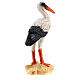 Stork figurine for 15 cm nativity scene s4