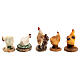 Hens for Nativity Scene with 10 cm characters, set of 5 s6