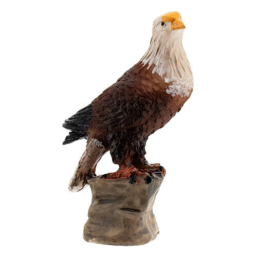Adler aus Harz 2 Stück für Krippe, 10 cm 3