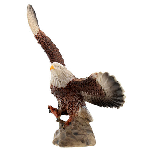 Adler aus Harz 2 Stück für Krippe, 10 cm 6