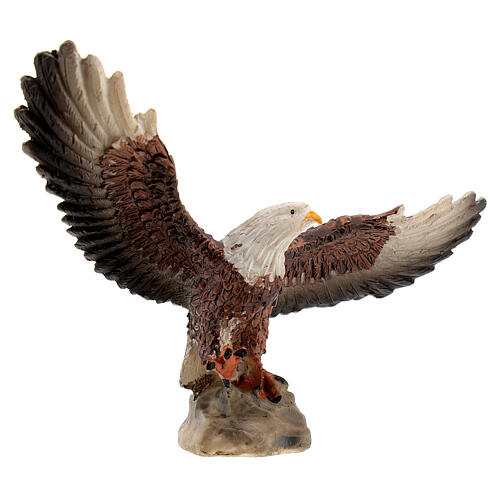 Pair of eagles of 6 cm for Nativity Scene with 10 cm characters 4