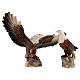 Pair of eagles of 6 cm for Nativity Scene with 10 cm characters s1