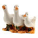 Set of geese, 2 pieces, for Nativity Scene with 10 cm characters s3