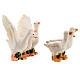 Set of geese, 2 pieces, for Nativity Scene with 10 cm characters s6