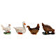 Set of 12 animals for Nativity Scene with 10 cm characters s4