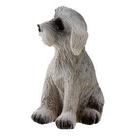White dog for Nativity Scene with 10 cm characters