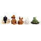 Set of small animals for Nativity Scene with 10 cm characters s4
