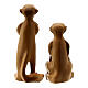 Pair of meerkats of 4 cm for Nativity Scene of 10 cm characters s4