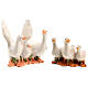 Geese set 2pcs 6 cm for 12 cm nativity scene s1