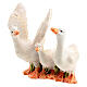 Geese set 2pcs 6 cm for 12 cm nativity scene s2