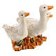 Geese set 2pcs 6 cm for 12 cm nativity scene s3