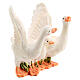 Geese set 2pcs 6 cm for 12 cm nativity scene s4