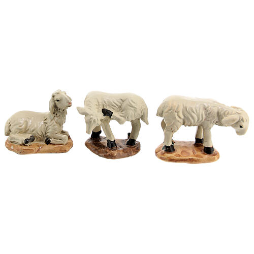 Small farm animals of 4 cm for Nativity Scene with 10 cm characters 4
