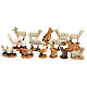 Small farm animals of 4 cm for Nativity Scene with 10 cm characters s1