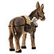Donkey figurine for resin nativity scene 12 cm s5