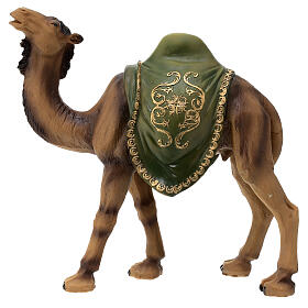 Resin dromedary with saddle for Nativity Scene with 30 cm characters