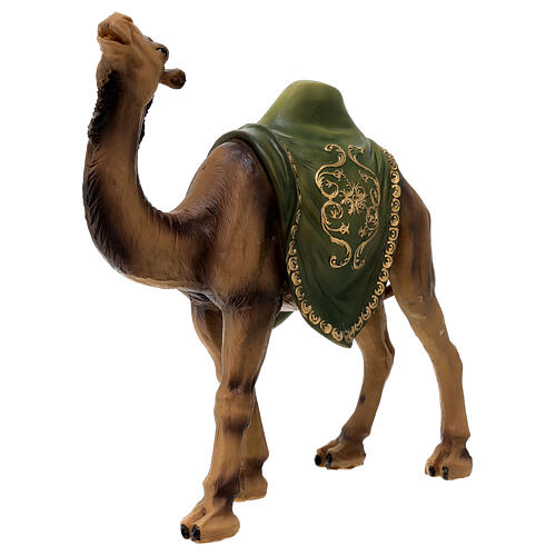 Resin dromedary with saddle for Nativity Scene with 30 cm characters 4
