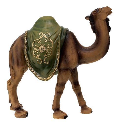 Resin dromedary with saddle for Nativity Scene with 30 cm characters 6