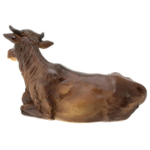 Boi e burro resina para presépio com figuras de 15 cm 9