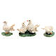 Set of 3 pigeons for resin Nativity Scene with 12 cm characters s8