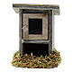 Set pollaio singolo 5x5x5 cm con galline e mangime presepe 10-12 cm s5