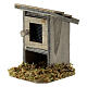 Set pollaio singolo 5x5x5 cm con galline e mangime presepe 10-12 cm s6
