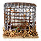 Cage with goose for Nativity Scene 5x5x5 cm s1