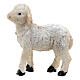 Resin sheep for Nativity scene 10 cm 5x2x5 cm 2 pcs s2