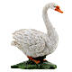 Resin swan for 10-12 cm Nativity Scene s1
