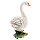 Resin swan for 10-12 cm Nativity Scene s4