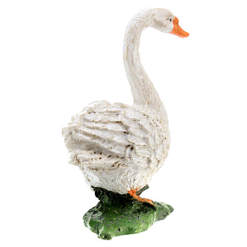 Swan figurine nativity resin 10-12 cm 4