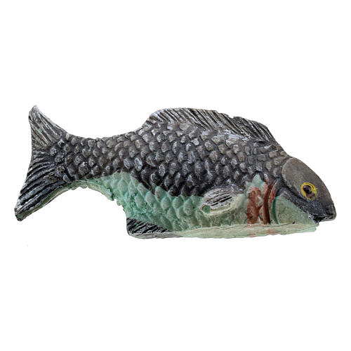 Set poissons crèche 10-12 cm 2 pcs résine 2