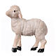 Mouton en résine pour crèche h 5 cm s1