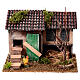 Chicken coop with rustic style rabbit house h 8 cm 10x20x15 cm s1