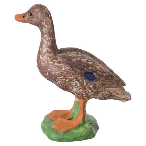 Resin duck, 5x2.5x5 cm, for 8 cm Nativity Scenes 3