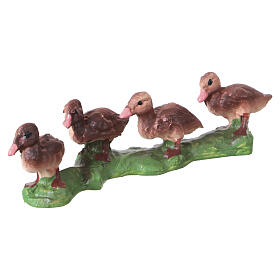 Kaczuszki z żywicy, 2x1,5x8 cm, do szopki 4-6 cm