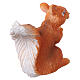 Wiewiórka, 4x2x4,5 cm, z żywicy, do szopek 10 cm s4