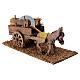 Donkey with Straw Cart, 10x20x10cm Nativity Scene 8cm s2