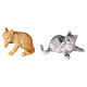 Set animaux de ferme en résine 6 cm pour crèche s4