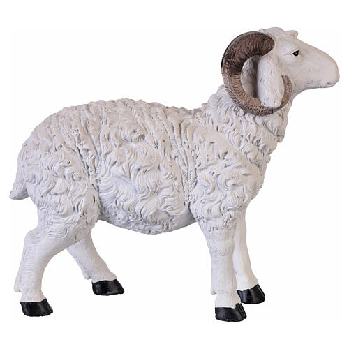Pecore 3 PZ resina per presepe 35-45 cm 5