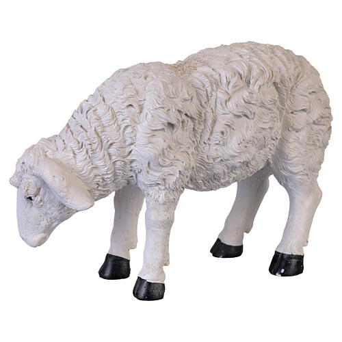 Zestaw 3 owiec do szopki, żywica, do figurek 35–45 cm 7